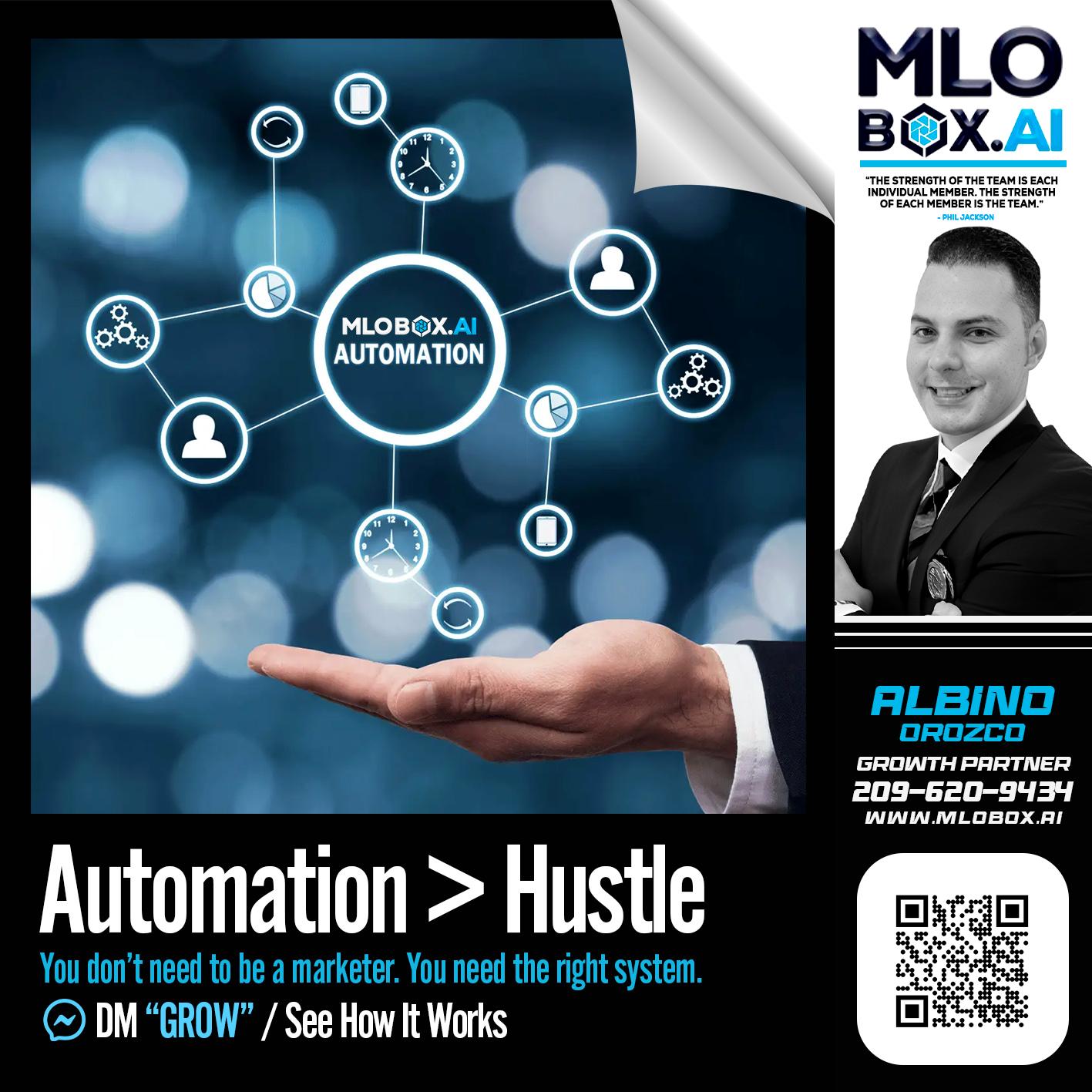 automation - Albino Orozco -Mortgage Consultant