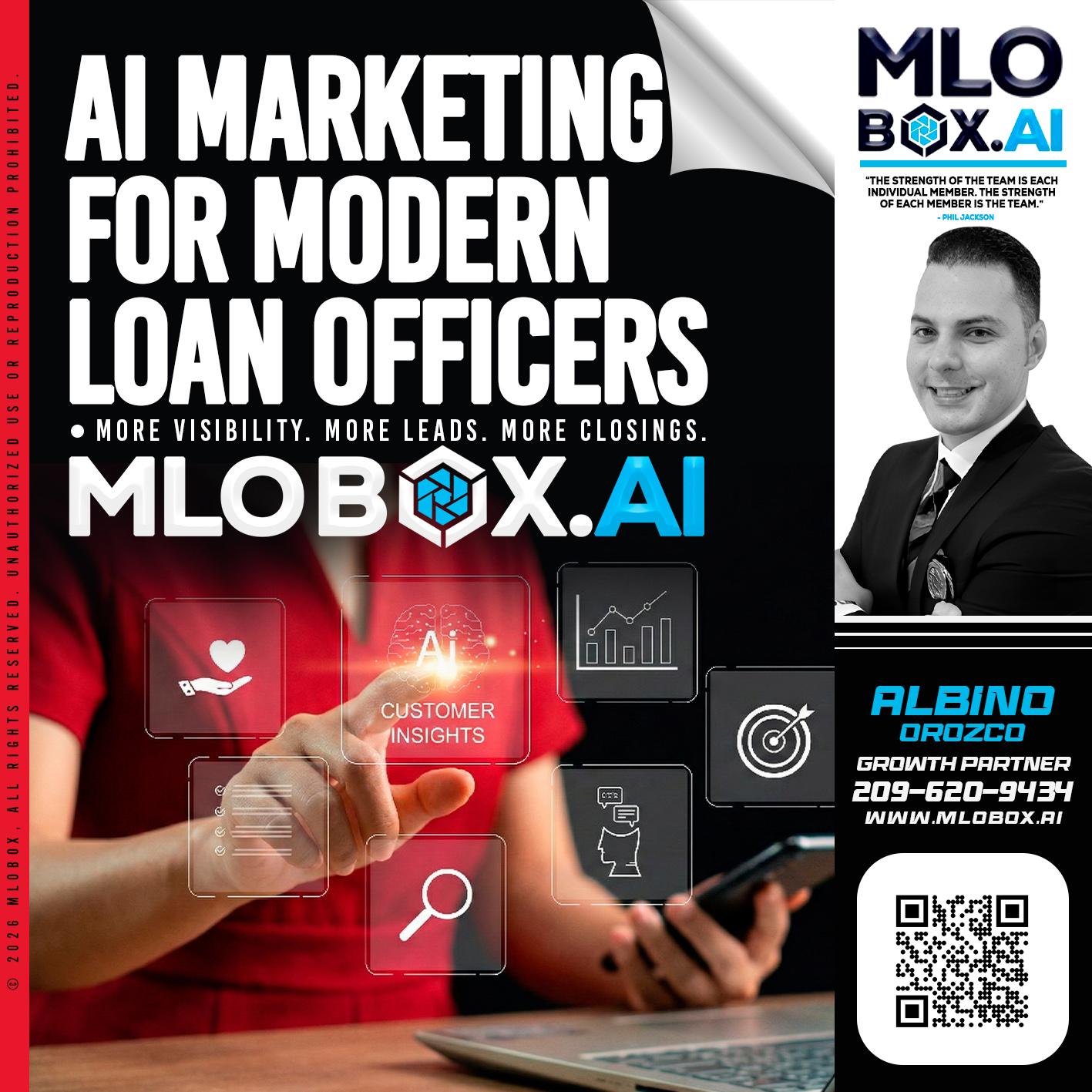AI MARKETING - Albino Orozco -Mortgage Consultant