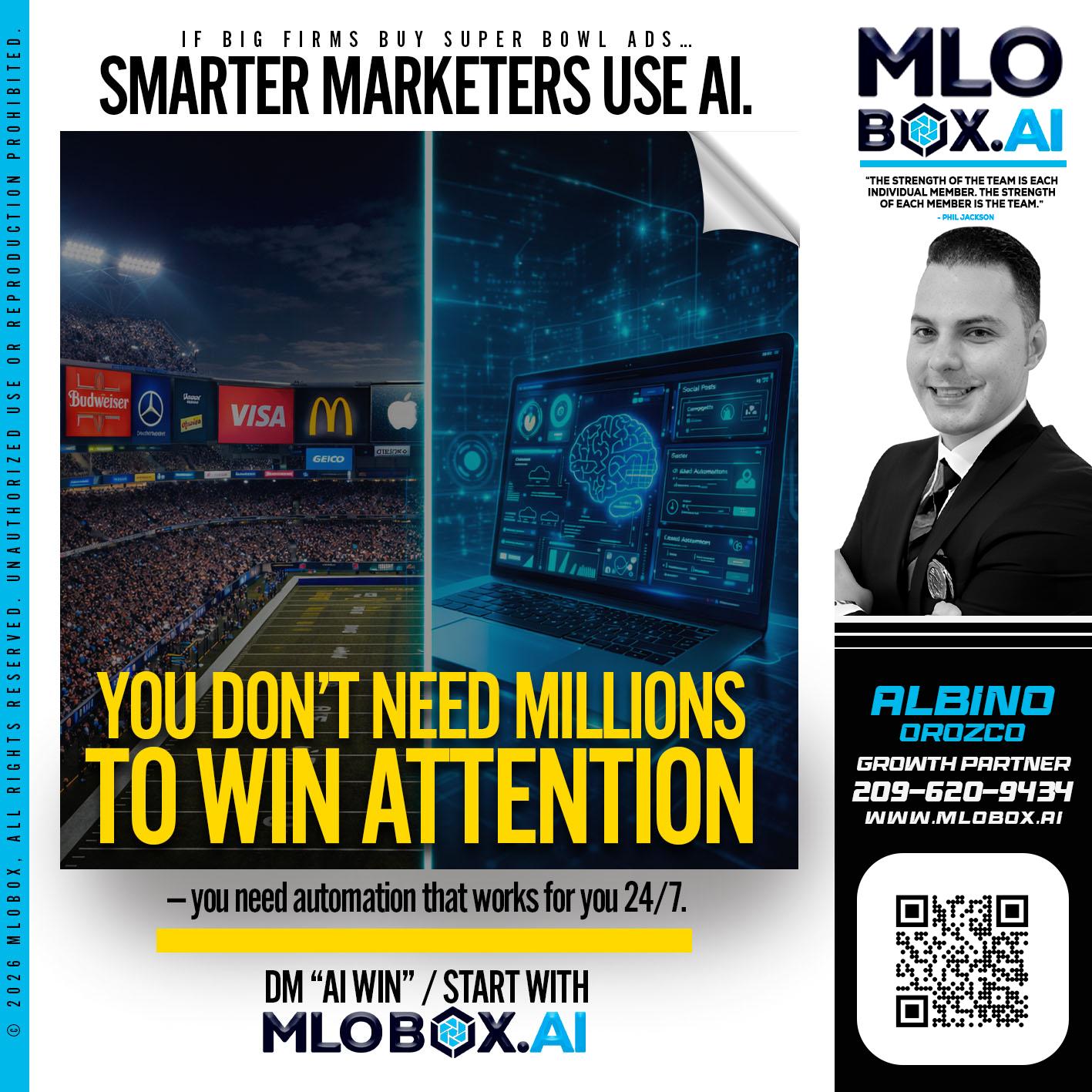 you don't need - Albino Orozco -Mortgage Consultant
