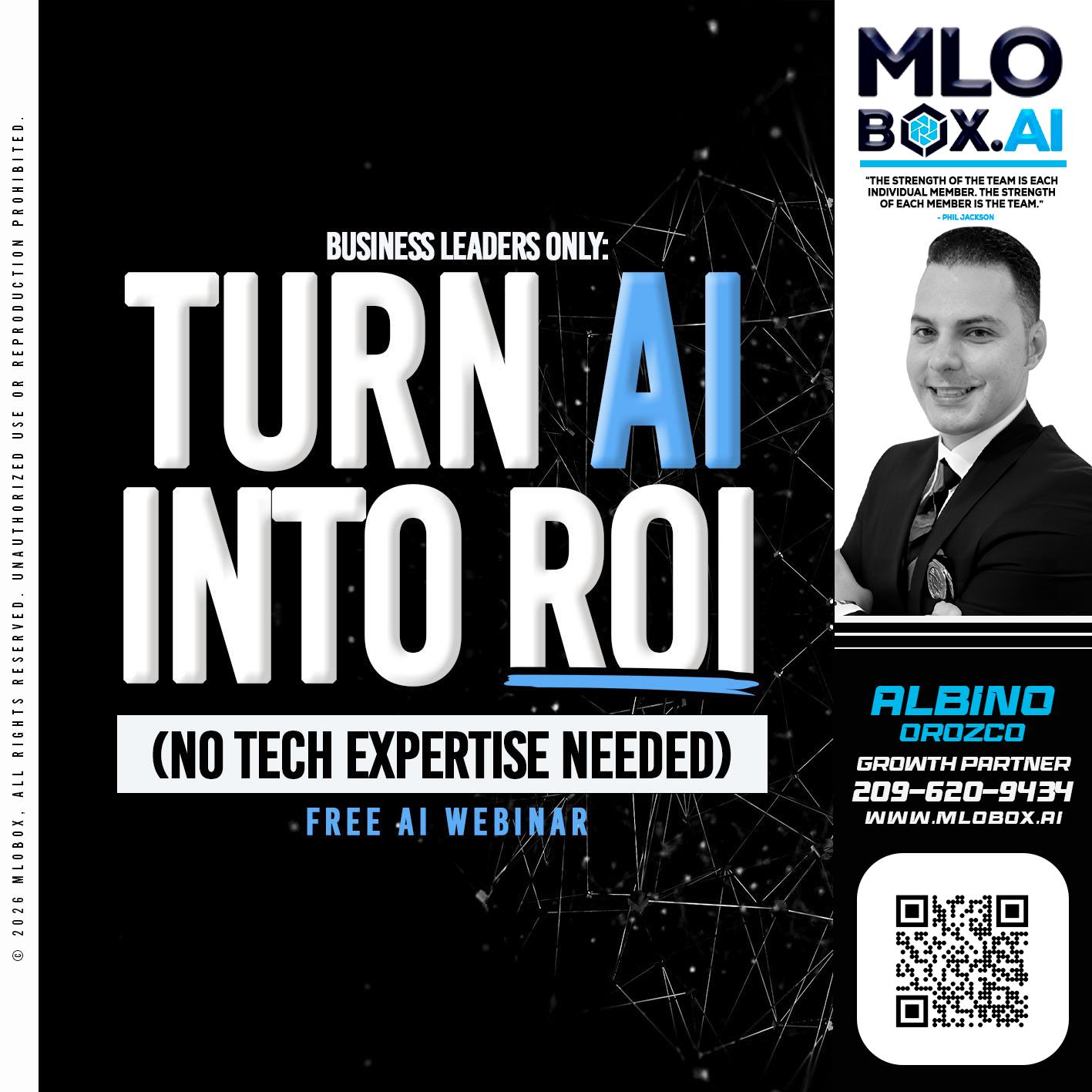 TURN AI - Albino Orozco -Mortgage Consultant