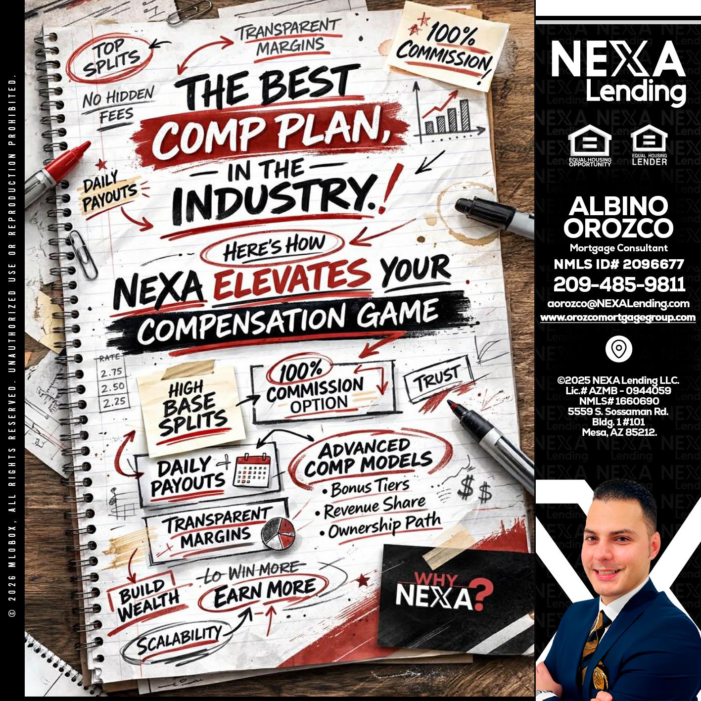 THE BEST COMP - Albino Orozco -Mortgage Consultant